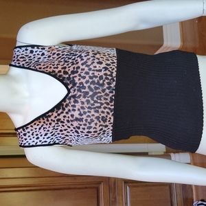 Belldini Top Size M Brown/Black